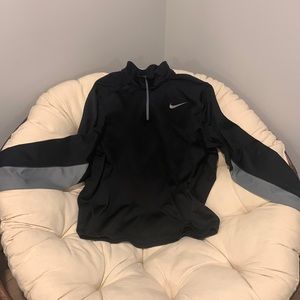 Mens Nike thermafit 3/4 zip sweatshirt